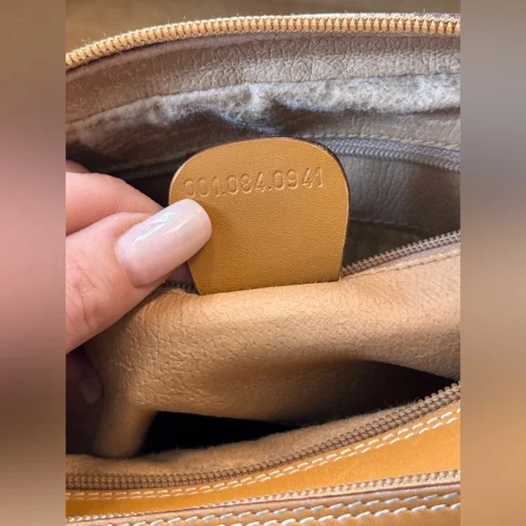 80s Vintage Gucci African Mignon Brown Micro GG Crossbody Bag - Picture 11 of 16